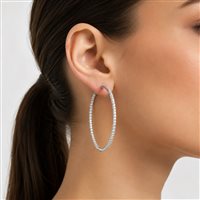 Orecchini Ultima Edizione Donna Cerchi in Argento OAO7105 - OAO7105